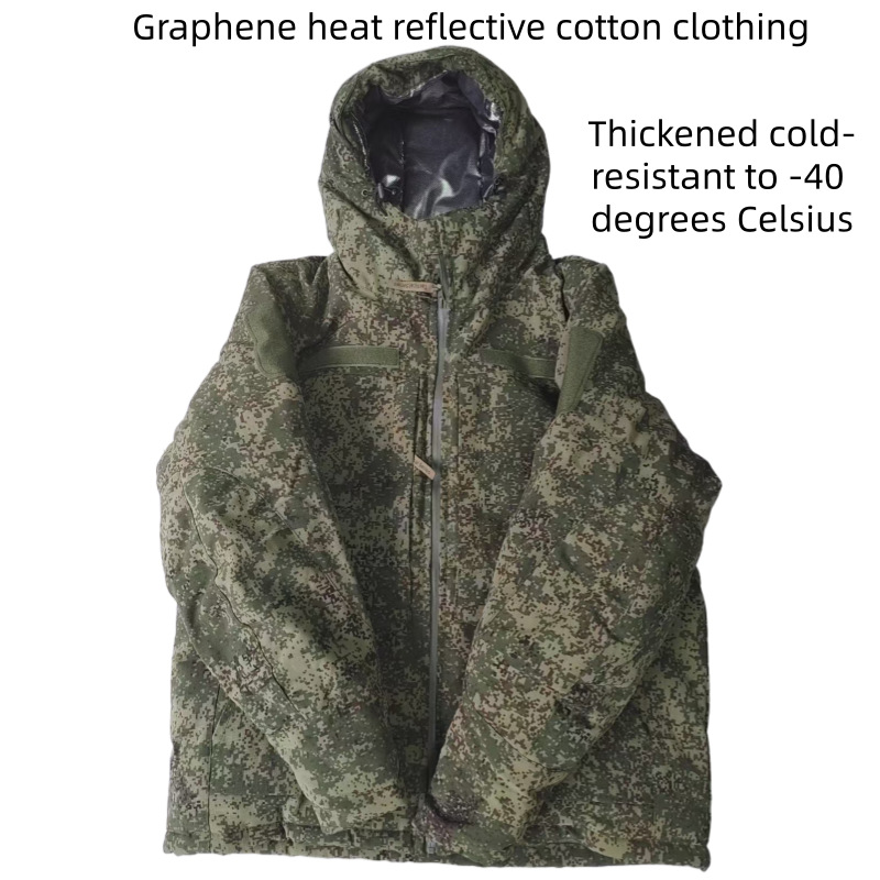 Winter Clothing Equipment - เสื้อแจ็คเก็ตยุทธวิธีรัสเซีย ผ้าฝ้าย กันลม กันน้ำ อุ่น หนา