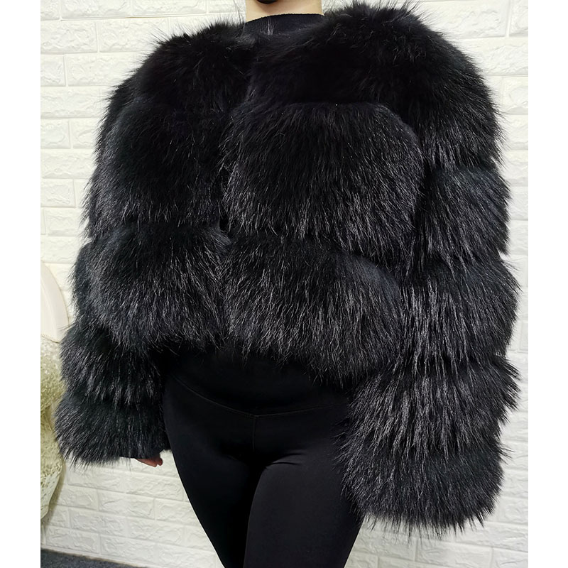 เสื้อคลุมขนสัตว์แท้สีน้ำตาลสำห - Winter Clothing Equipment บทวิจารณ์และราคา
