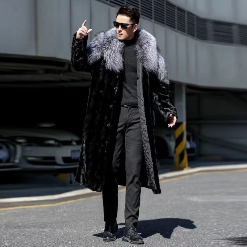 ผู้ชาย Faux Mink Coat ฤดูหนาวเ - Winter Clothing Brands บทวิจารณ์และราคา