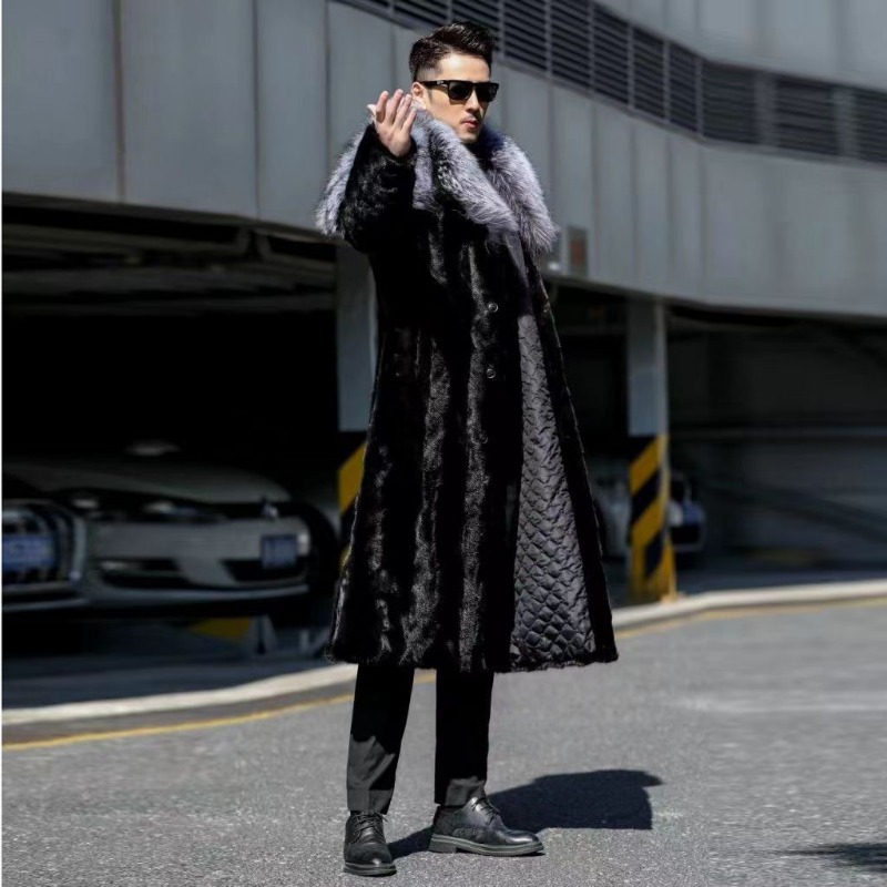 ผู้ชาย Faux Mink Coat ฤดูหนาวเ - Winter Clothing Brands บทวิจารณ์และราคา