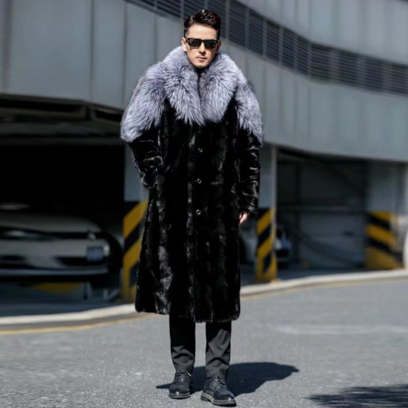 ผู้ชาย Faux Mink Coat ฤดูหนาวเ - Winter Clothing Brands บทวิจารณ์และราคา