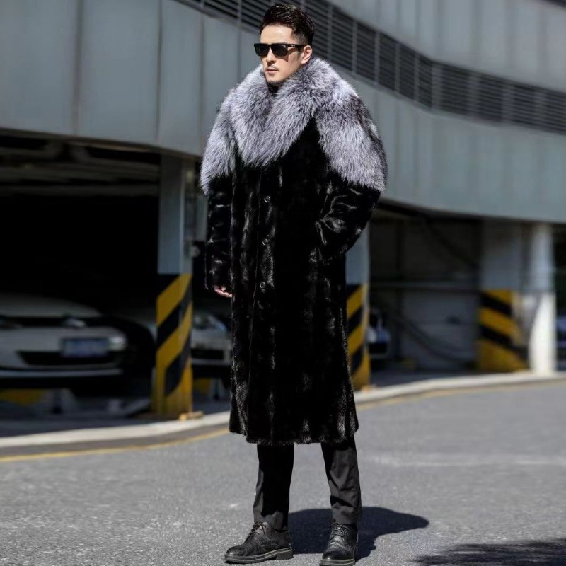 ผู้ชาย Faux Mink Coat ฤดูหนาวเ - Winter Clothing Brands บทวิจารณ์และราคา