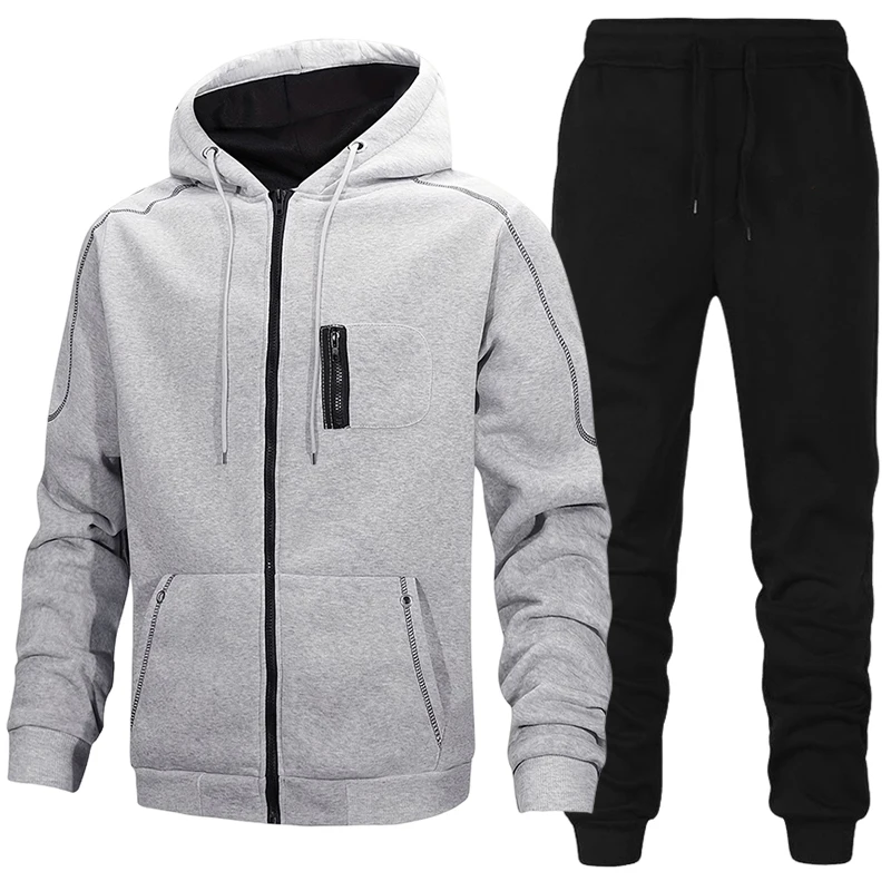 ชุดวอร์มแฟชั่นผู้ชาย เสื้อฮู้ด - Winter Clothing Fashion บทวิจารณ์และราคา