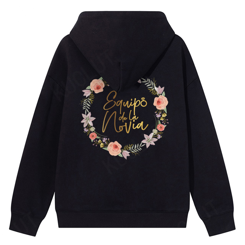 สเปนเจ้าสาวทีมPullover Hoodies - Winter Clothing In Spanish บทวิจารณ์และราคา