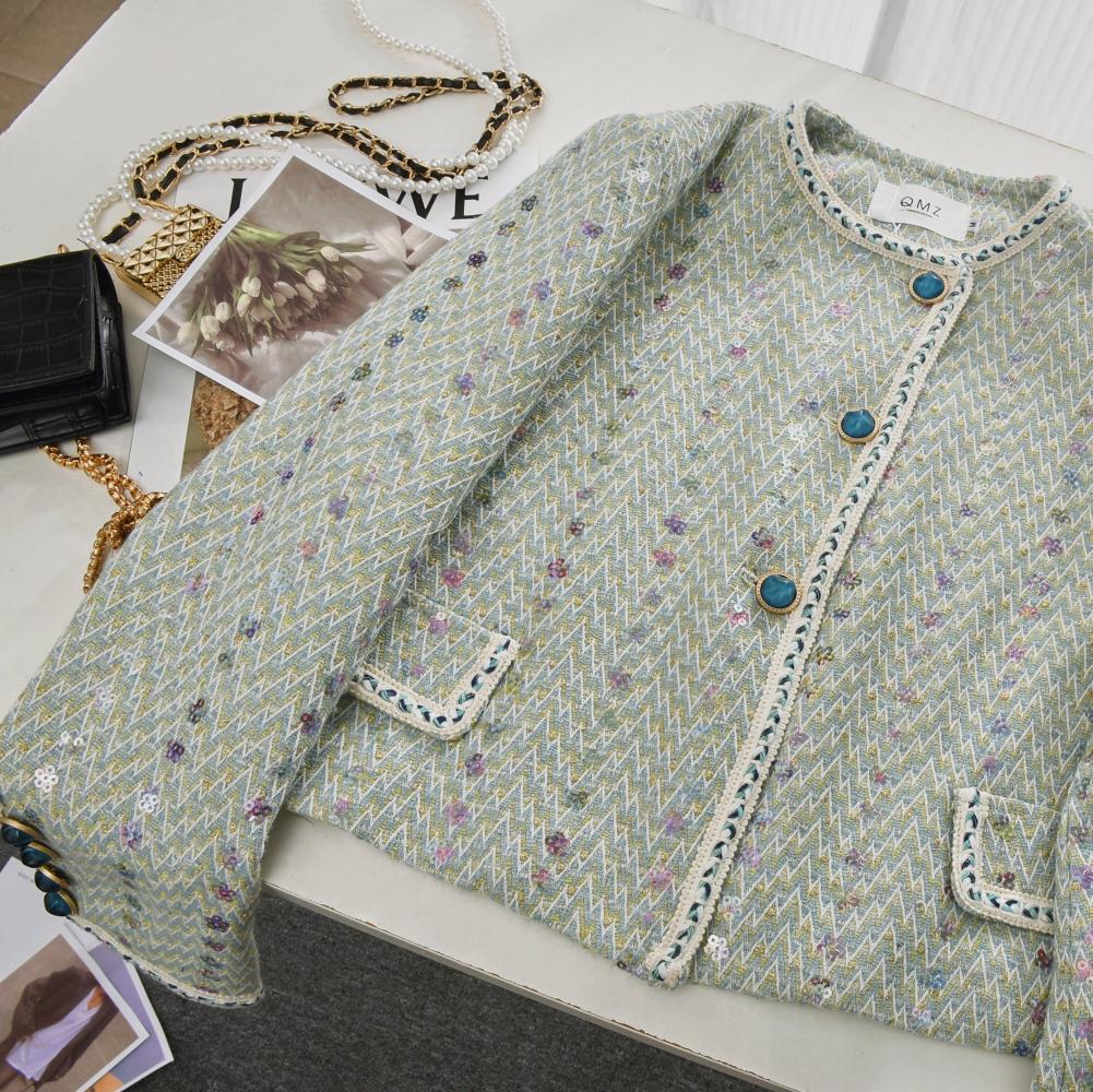 ผู้หญิงElegant Tweedหรูหราชุดเ - Winter Clothing Line บทวิจารณ์และราคา