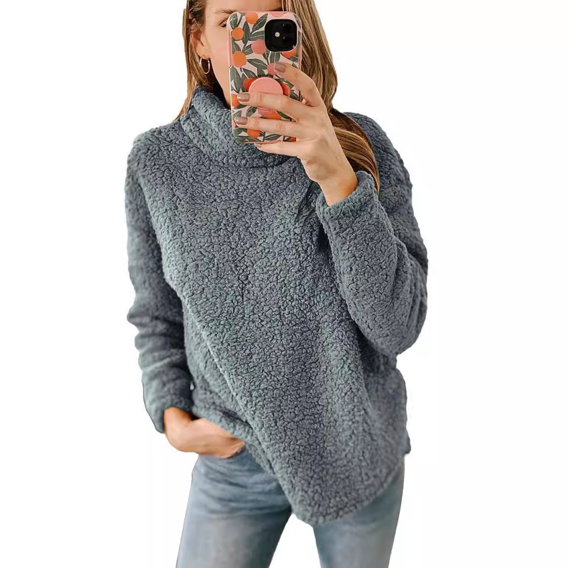 เสื้อสเวตเชิ้ตคอเต่าสำหรับผู้ห - Winter Clothing On Sale Women'S บทวิจารณ์และราคา