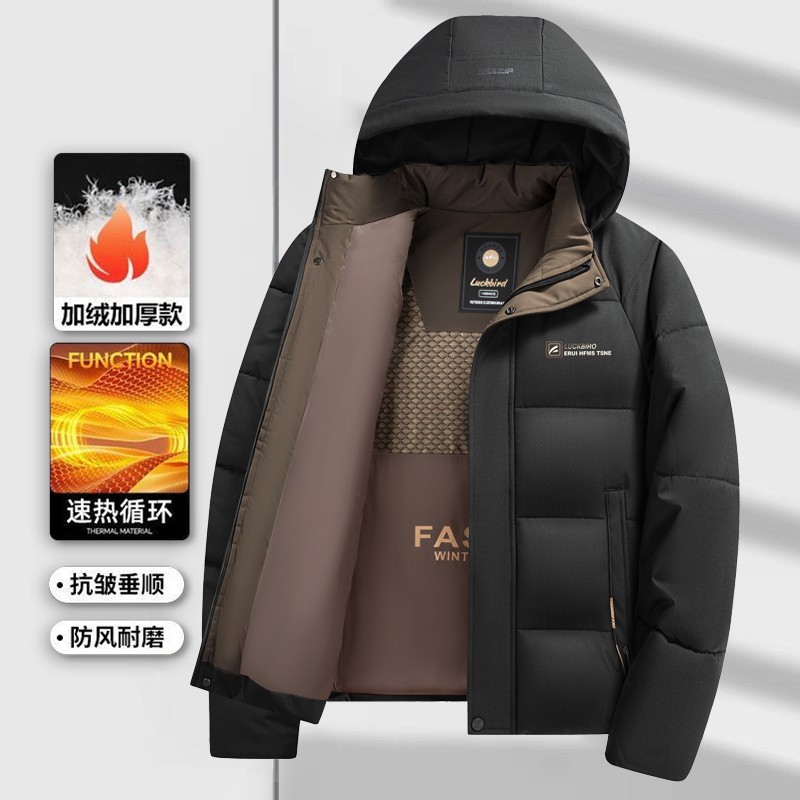 เสื้อโค้ทกันหนาวแบบหนาลายกราฟี - Winter Clothing Brands บทวิจารณ์และราคา