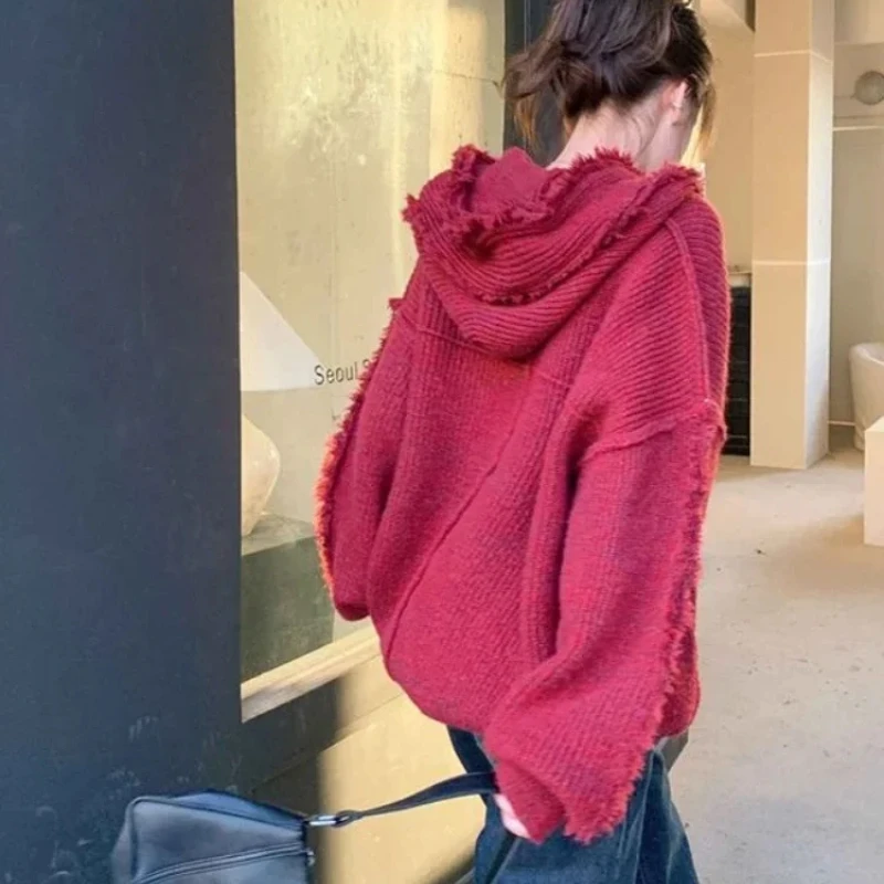 เสื้อฮู้ดหนาสีแดงเย็นสไตล์เกาห - Winter Clothing Essentials For Women บทวิจารณ์และราคา