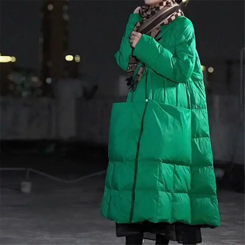 แจ็คเก็ตขนเป็ดตัวยาวโอเวอร์ไซส - Winter Clothing Brands บทวิจารณ์และราคา