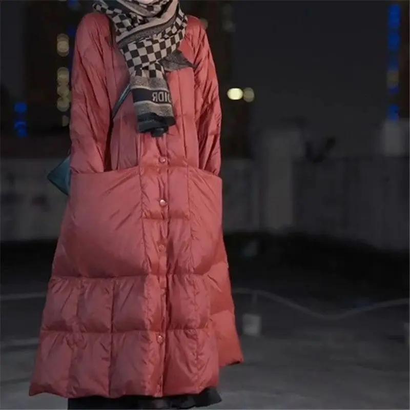แจ็คเก็ตขนเป็ดตัวยาวโอเวอร์ไซส - Winter Clothing Brands บทวิจารณ์และราคา
