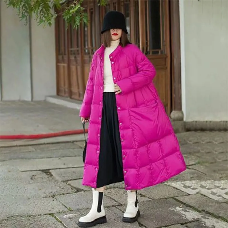 แจ็คเก็ตขนเป็ดตัวยาวโอเวอร์ไซส - Winter Clothing Brands บทวิจารณ์และราคา