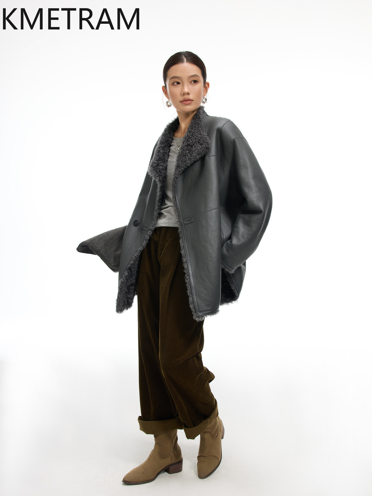 เสื้อโค้ทขนแกะลาคอนสเปนแท้ KME - Winter Clothing In Spanish บทวิจารณ์และราคา