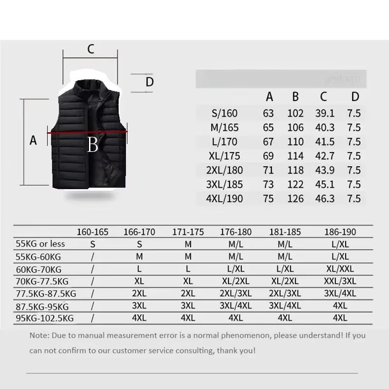 เสื้อกั๊กแขนกุดผู้ชาย แฟชั่นฤด - Winter Clothing Equipment บทวิจารณ์และราคา