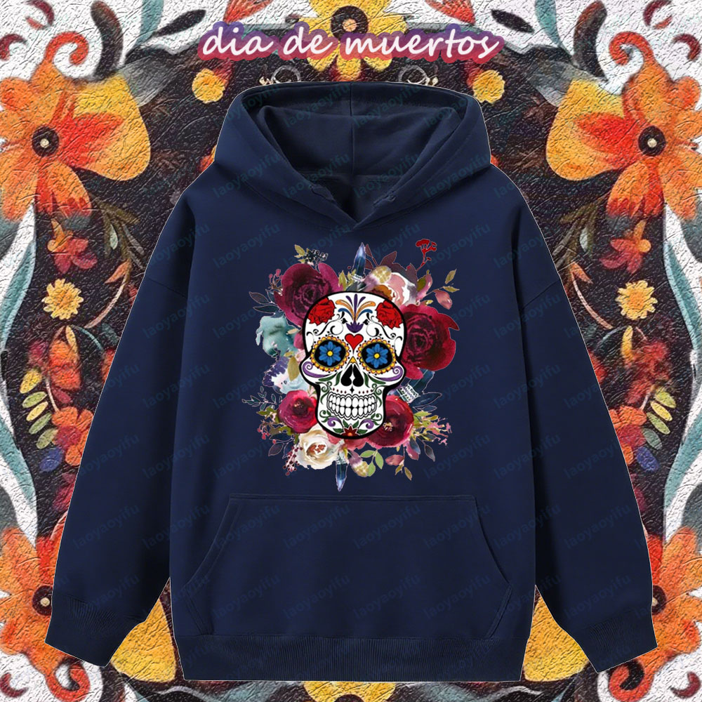เสื้อฮู้ดดี้ลายดอกไม้และโครงกร - Winter Clothing In Spanish บทวิจารณ์และราคา