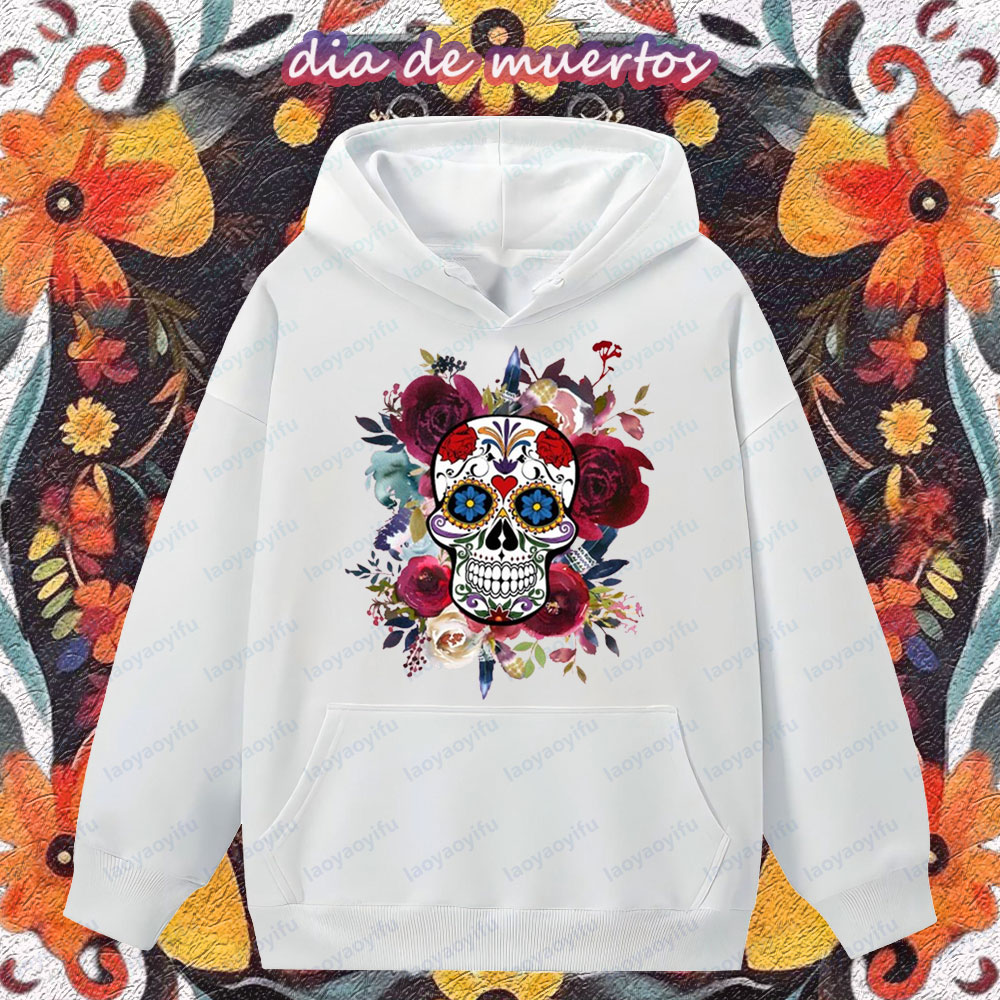 เสื้อฮู้ดดี้ลายดอกไม้และโครงกร - Winter Clothing In Spanish บทวิจารณ์และราคา