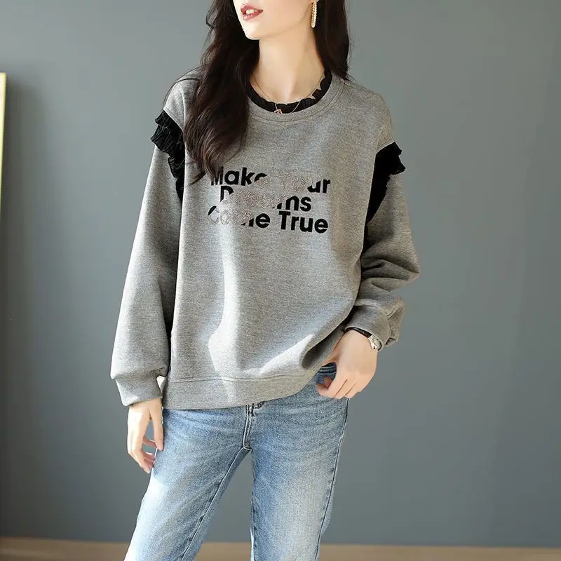 เสื้อสเวตเชิ้ตผู้หญิงสีเทาแบบห - Winter Clothing Essentials For Women บทวิจารณ์และราคา
