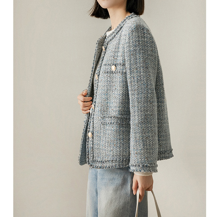 ขนสัตว์ High-end Fringed ขนาดเ - Winter Clothing In French บทวิจารณ์และราคา