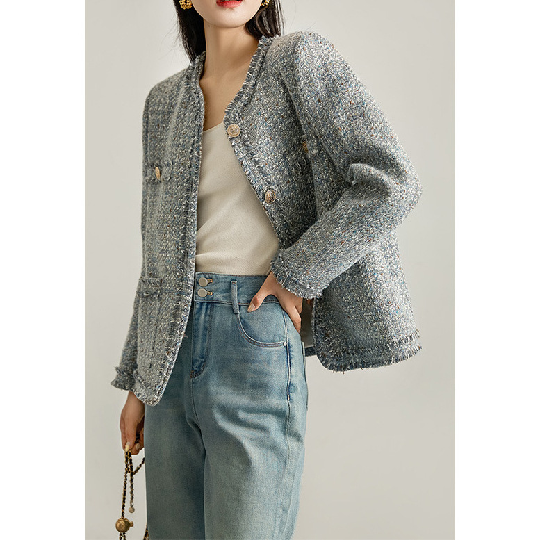 ขนสัตว์ High-end Fringed ขนาดเ - Winter Clothing In French บทวิจารณ์และราคา